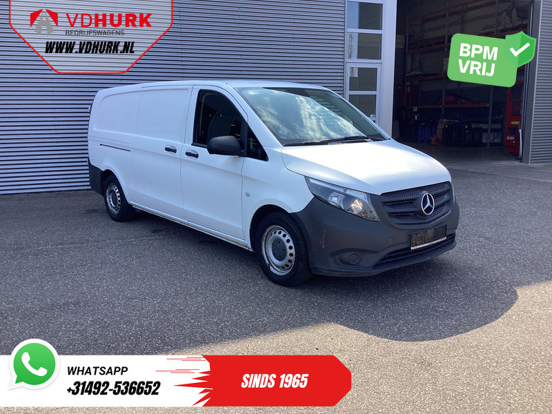 Mercedes-Benz Vito 116 CDI L3 XL EXPORT ONLY 2xSchuifdeur/ Standkachel/ Stoelverw./ Cruise/ Airco/ Trekhaak - Skåpbil: bild 1 Mercedes-Benz Vito 116 CDI L3 XL EXPORT ONLY 2xSchuifdeur/ Standkachel/ Stoelverw./ Cruise/ Airco/ Trekhaak - Skåpbil: bild 1