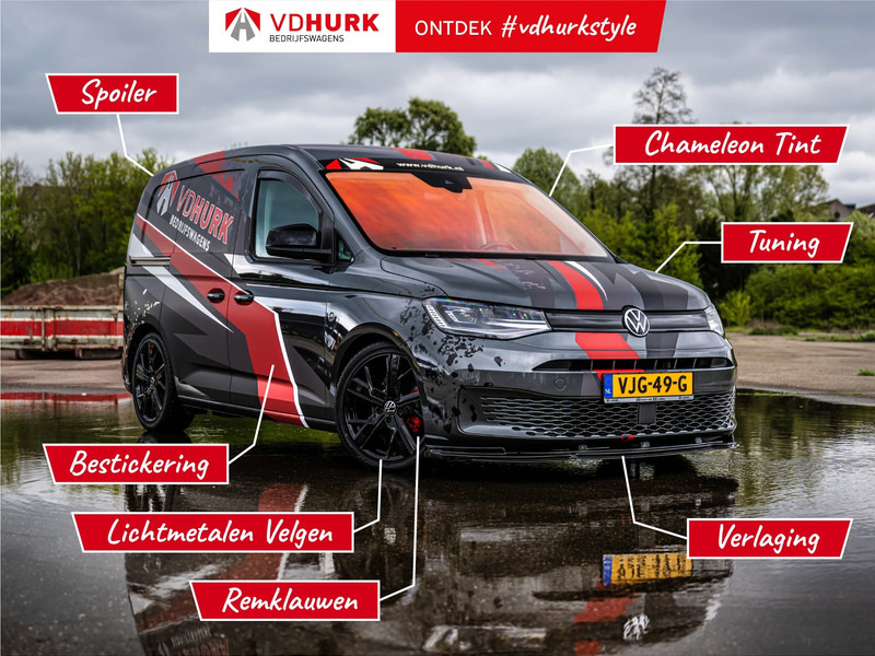Volkswagen Caddy Cargo 2.0 TDI 125 pk DSG Aut. Style BPM VRIJ! LED/ Adapt.Cruise/ Standkachel/ Stoelverw./ Carplay/ Camera/ PDC/ LMV/ Trekhaak/ Airco - Små skåpbil: bild 4 Volkswagen Caddy Cargo 2.0 TDI 125 pk DSG Aut. Style BPM VRIJ! LED/ Adapt.Cruise/ Standkachel/ Stoelverw./ Carplay/ Camera/ PDC/ LMV/ Trekhaak/ Airco - Små skåpbil: bild 4