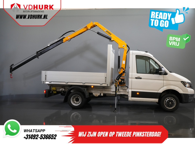 Volkswagen Crafter 50 165 pk Effer 352S Kraan/ Crane/ Kran/ Autokran/ PTO/ Open laadbak/ Dubbel Lucht - Pickup: bild 2 Volkswagen Crafter 50 165 pk Effer 352S Kraan/ Crane/ Kran/ Autokran/ PTO/ Open laadbak/ Dubbel Lucht - Pickup: bild 2