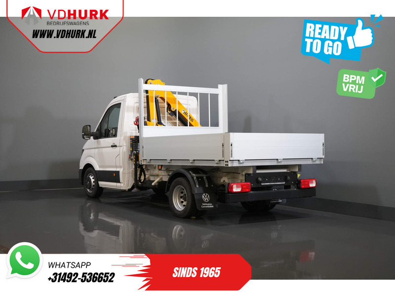 Volkswagen Crafter 50 165 pk Effer 352S Kraan/ Crane/ Kran/ Autokran/ PTO/ Open laadbak/ Dubbel Lucht - Transportbil med flak: bild 3 Volkswagen Crafter 50 165 pk Effer 352S Kraan/ Crane/ Kran/ Autokran/ PTO/ Open laadbak/ Dubbel Lucht - Transportbil med flak: bild 3