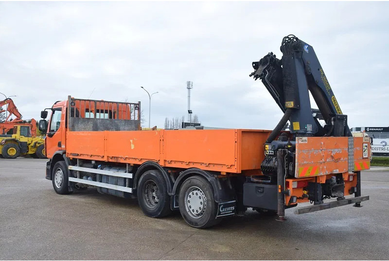 Renault Premium 410 - Flakbil, Kranbil: bild 3 Renault Premium 410 - Flakbil, Kranbil: bild 3