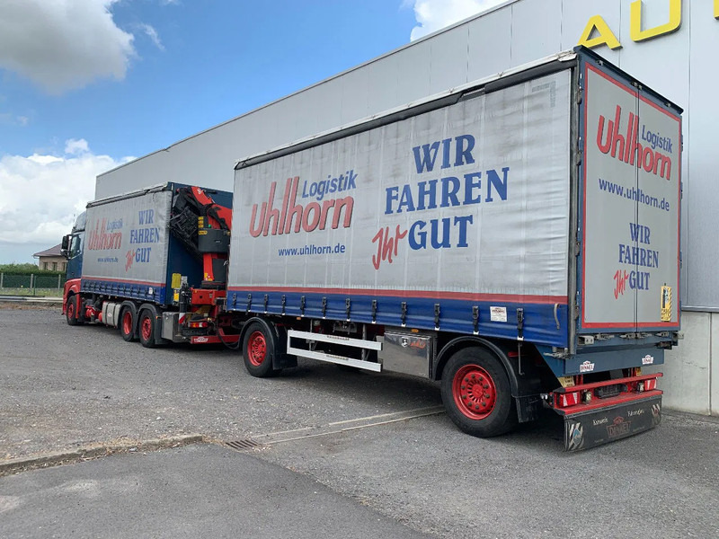 Mercedes-Benz Actros 2548 6X2 + Aanhanger*Palfinger crane*Cruise control*Airco* - Kapellbil, Kranbil: bild 2 Mercedes-Benz Actros 2548 6X2 + Aanhanger*Palfinger crane*Cruise control*Airco* - Kapellbil, Kranbil: bild 2