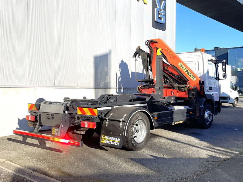 Mercedes-Benz Atego 1621 *Palfinger kraan*Containersysteem*luchtvering achteras*bluetooth - Lastväxlare lastbil, Kranbil: bild 2 Mercedes-Benz Atego 1621 *Palfinger kraan*Containersysteem*luchtvering achteras*bluetooth - Lastväxlare lastbil, Kranbil: bild 2