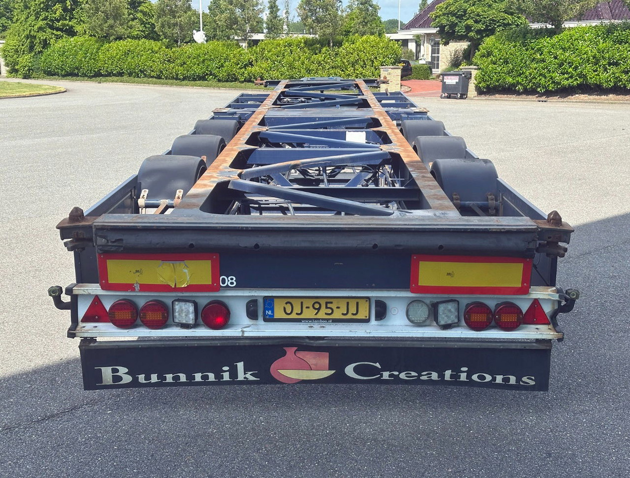 Burg BPO 13-27 Ccxlx 40" Galvanised Super Chassis SAF Axles Disc Brakes 2x Lift Axles 3 Pieces IN Stock Super Condition - Containerbil/ Växelflak semitrailer: bild 3 Burg BPO 13-27 Ccxlx 40" Galvanised Super Chassis SAF Axles Disc Brakes 2x Lift Axles 3 Pieces IN Stock Super Condition - Containerbil/ Växelflak semitrailer: bild 3