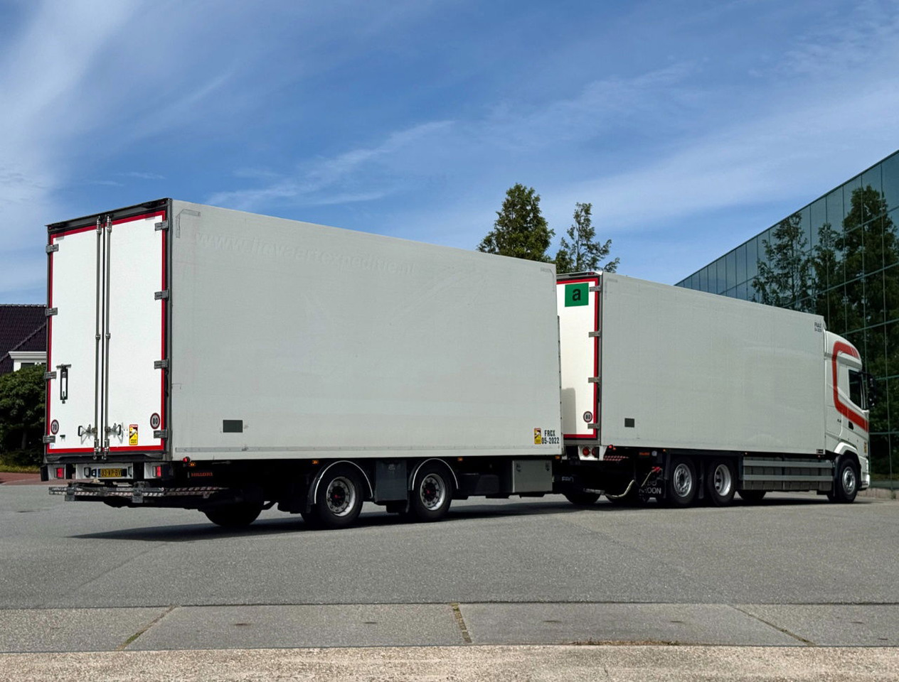 DAF XG 480 FAR Frigo Combi 50 CC 2x Lift Carrier TRS Iceland TOP Condition NL Combi - Kylbil lastbil: bild 4 DAF XG 480 FAR Frigo Combi 50 CC 2x Lift Carrier TRS Iceland TOP Condition NL Combi - Kylbil lastbil: bild 4