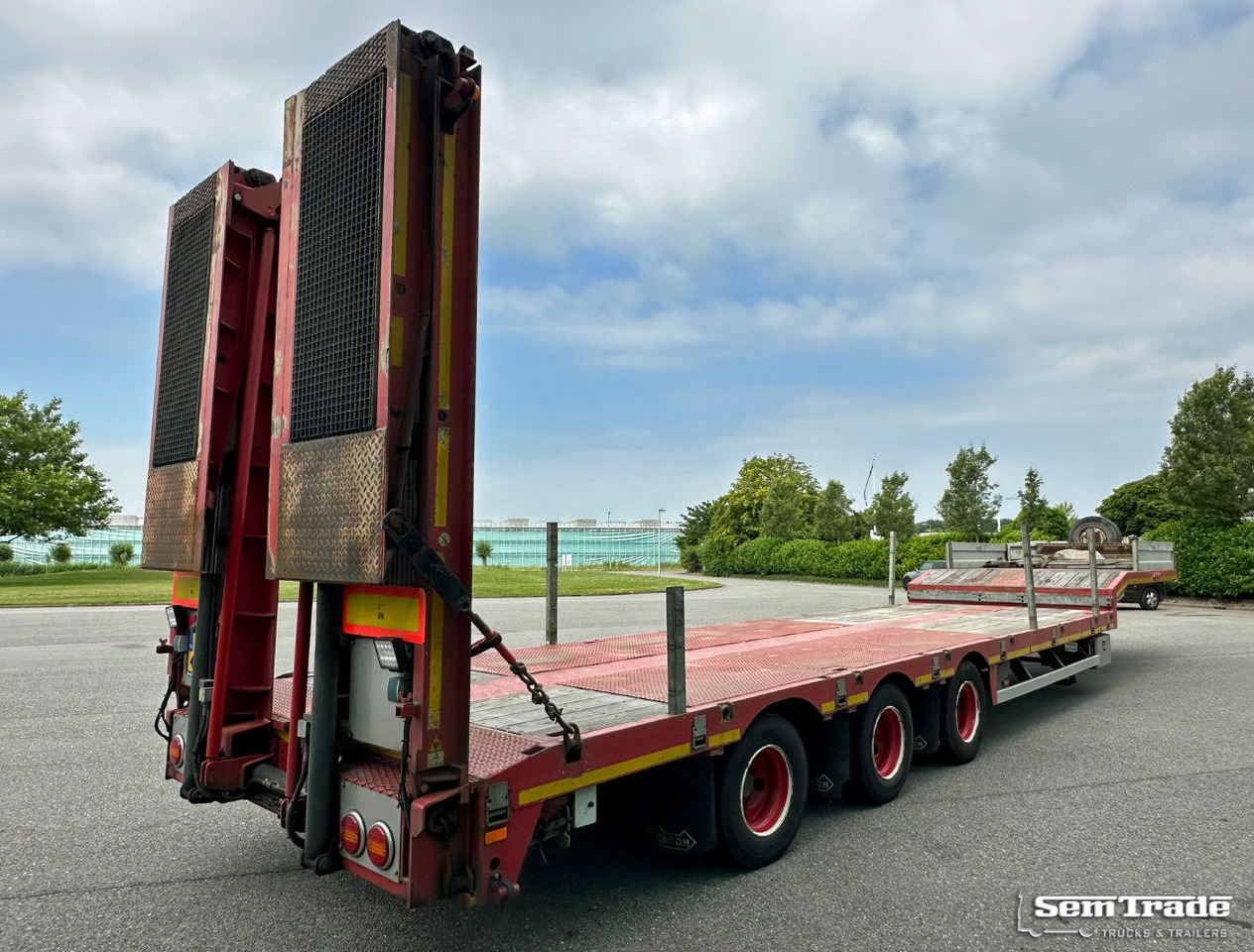 Nooteboom Osds-48-03V Stuuras 680 CM Uitschuifbaar Hydraulische Laadrampen Super - Låg lastare semitrailer: bild 5 Nooteboom Osds-48-03V Stuuras 680 CM Uitschuifbaar Hydraulische Laadrampen Super - Låg lastare semitrailer: bild 5