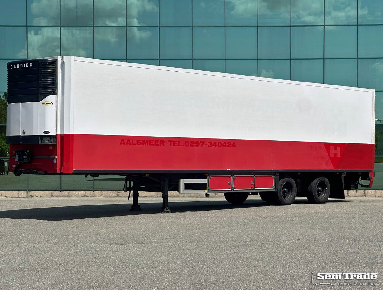Pacton 2-AS Stuuras Zwartjes BAK BAR Klep Bouwjaar 2017 1345 x 250 x 272 CM Inwendig - Kyl/ Frys semitrailer: bild 1 Pacton 2-AS Stuuras Zwartjes BAK BAR Klep Bouwjaar 2017 1345 x 250 x 272 CM Inwendig - Kyl/ Frys semitrailer: bild 1