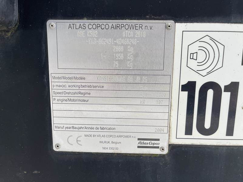 Atlas-Copco XAHS 186 DD - N - Luftkompressor: bild 4 Atlas-Copco XAHS 186 DD - N - Luftkompressor: bild 4