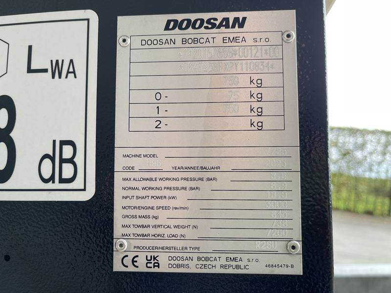 Doosan 7 / 25 - G - N - Luftkompressor: bild 5 Doosan 7 / 25 - G - N - Luftkompressor: bild 5