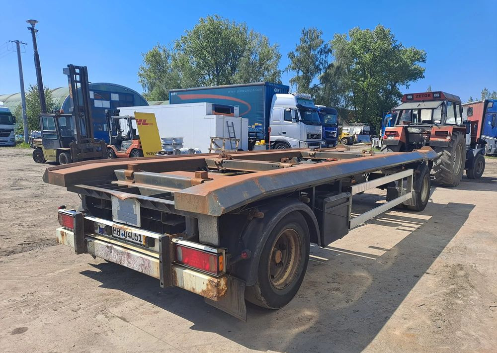 Huffermann Przyczepa Schmitz do hakowca - Lastväxlarsläp/ Liftdumpersläp: bild 1 Huffermann Przyczepa Schmitz do hakowca - Lastväxlarsläp/ Liftdumpersläp: bild 1