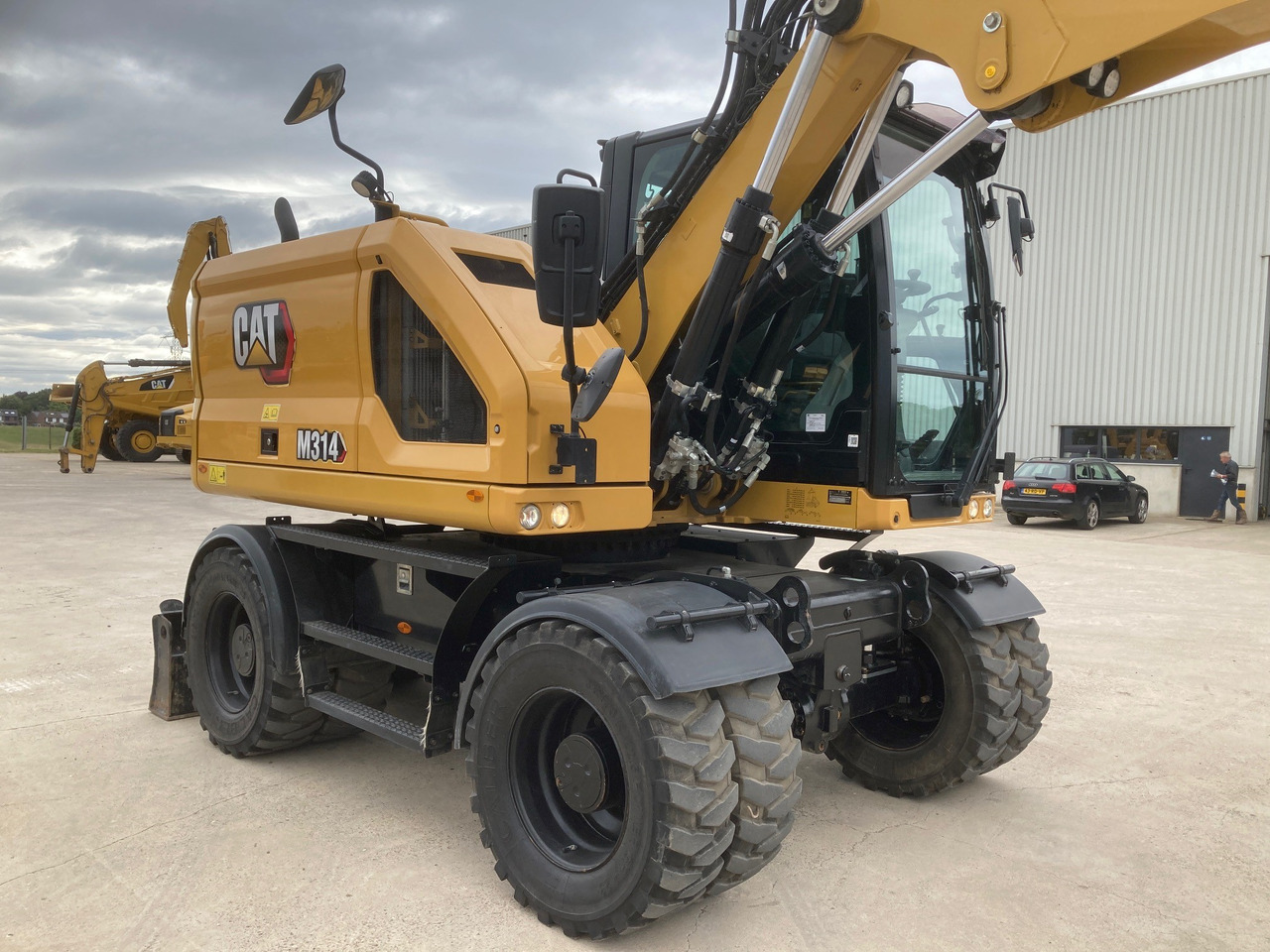 CATERPILLAR M314 - Grävmaskin på däck: bild 5 CATERPILLAR M314 - Grävmaskin på däck: bild 5