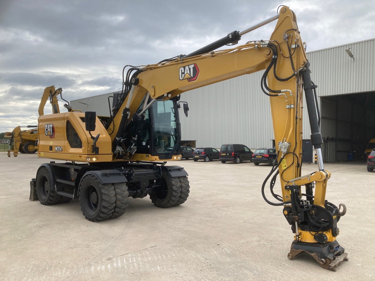 CATERPILLAR M314 - Grävmaskin på däck: bild 4 CATERPILLAR M314 - Grävmaskin på däck: bild 4