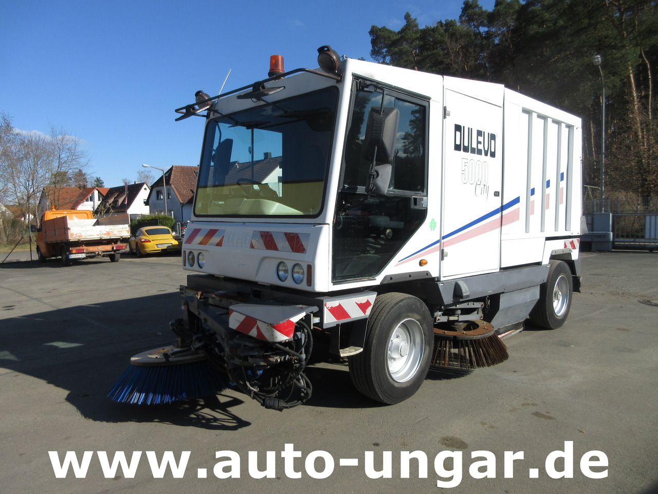 DULEVO 5000 City Hochentleerung Handsaugschlauch Frontbesen 4x4x4 - Sopmaskin: bild 1 DULEVO 5000 City Hochentleerung Handsaugschlauch Frontbesen 4x4x4 - Sopmaskin: bild 1