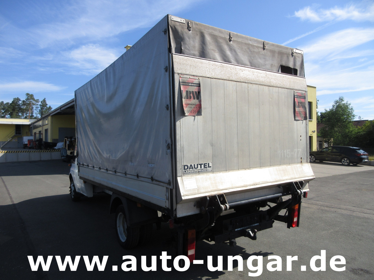 Ford Transit 90T350 Tourneo 3.500kg Pritsche & Plane Dautel LBW AHK - Transportbil med kapell: bild 5 Ford Transit 90T350 Tourneo 3.500kg Pritsche & Plane Dautel LBW AHK - Transportbil med kapell: bild 5