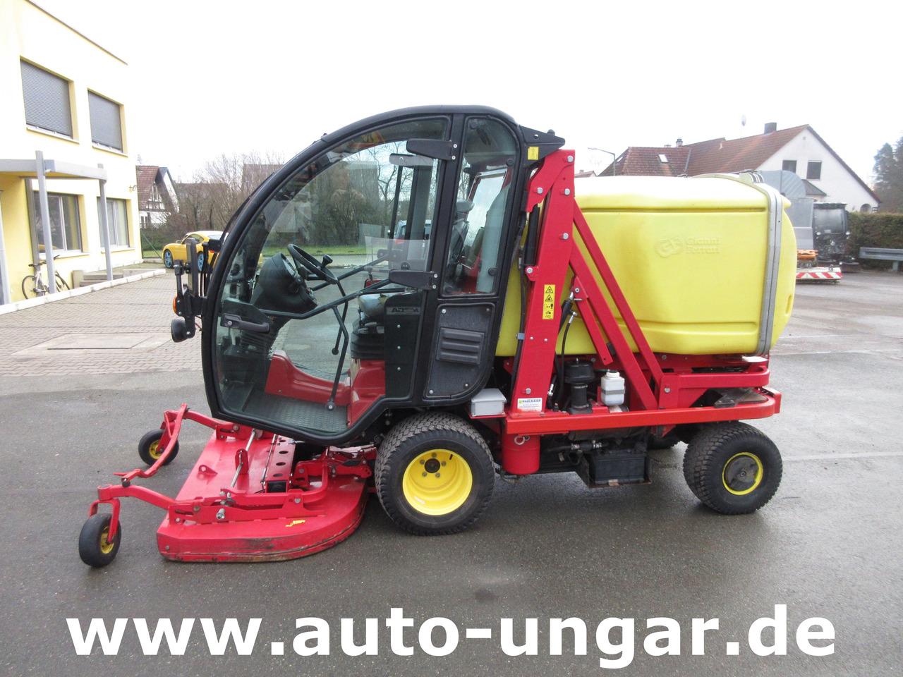 Gianni Ferrari Turbo 4 T Cruiser Großflächenmäher 4x4 mit Hochentleerung Bj. 2015 - Kommunaltraktor: bild 4 Gianni Ferrari Turbo 4 T Cruiser Großflächenmäher 4x4 mit Hochentleerung Bj. 2015 - Kommunaltraktor: bild 4