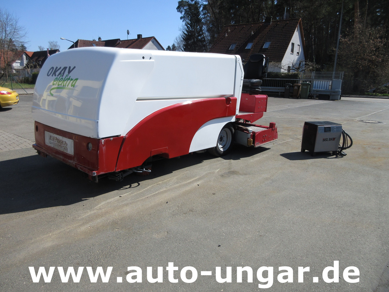 OKAY 3500 Elektra 80V IceResurfacer Elektro Eisbearbeitungsmaschine Zamboni - Elektriskt arbetsfordon: bild 4 OKAY 3500 Elektra 80V IceResurfacer Elektro Eisbearbeitungsmaschine Zamboni - Elektriskt arbetsfordon: bild 4