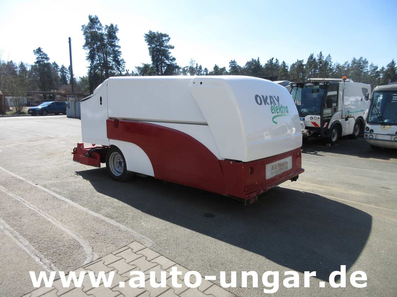 OKAY 3500 Elektra 80V IceResurfacer Elektro Eisbearbeitungsmaschine Zamboni - Elektriskt arbetsfordon: bild 2 OKAY 3500 Elektra 80V IceResurfacer Elektro Eisbearbeitungsmaschine Zamboni - Elektriskt arbetsfordon: bild 2