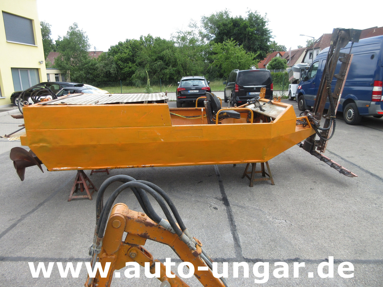 Gödde Mähboot O 420 T-Mähbalken + Seitenmäher Aquatic Weed Harvester - Utility/ Specialfordon: bild 4 Gödde Mähboot O 420 T-Mähbalken + Seitenmäher Aquatic Weed Harvester - Utility/ Specialfordon: bild 4