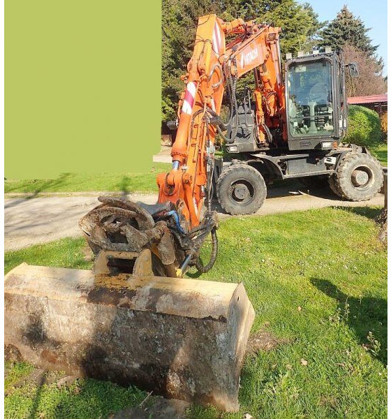 Hitachi Zaxis 140W-5B - Grävmaskin på däck: bild 4 Hitachi Zaxis 140W-5B - Grävmaskin på däck: bild 4