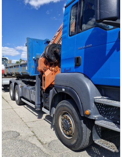 MAN TGS 33.440 +Terex-Atlas 240 - Tippbil lastbil, Kranbil: bild 3 MAN TGS 33.440 +Terex-Atlas 240 - Tippbil lastbil, Kranbil: bild 3