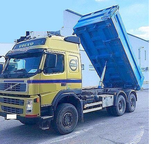 Volvo 6x6 FM12.440 (34t) - Tippbil lastbil: bild 1 Volvo 6x6 FM12.440 (34t) - Tippbil lastbil: bild 1