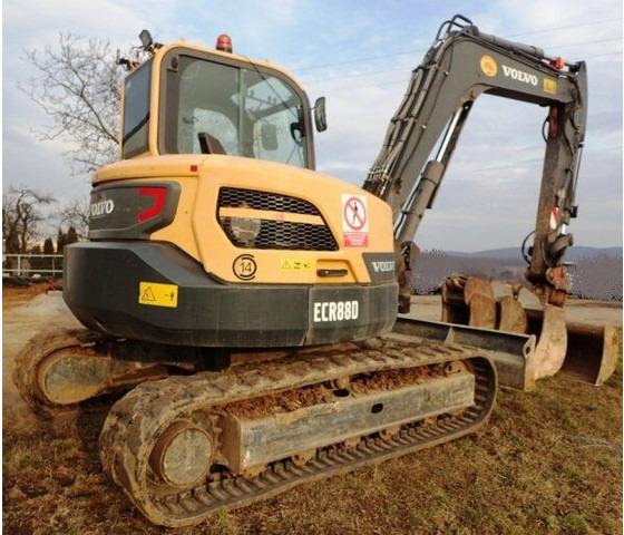 Volvo ECR 88 D - Minigrävmaskin: bild 1 Volvo ECR 88 D - Minigrävmaskin: bild 1