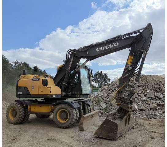 Volvo EW 140D (17t) - Grävmaskin på däck: bild 1 Volvo EW 140D (17t) - Grävmaskin på däck: bild 1