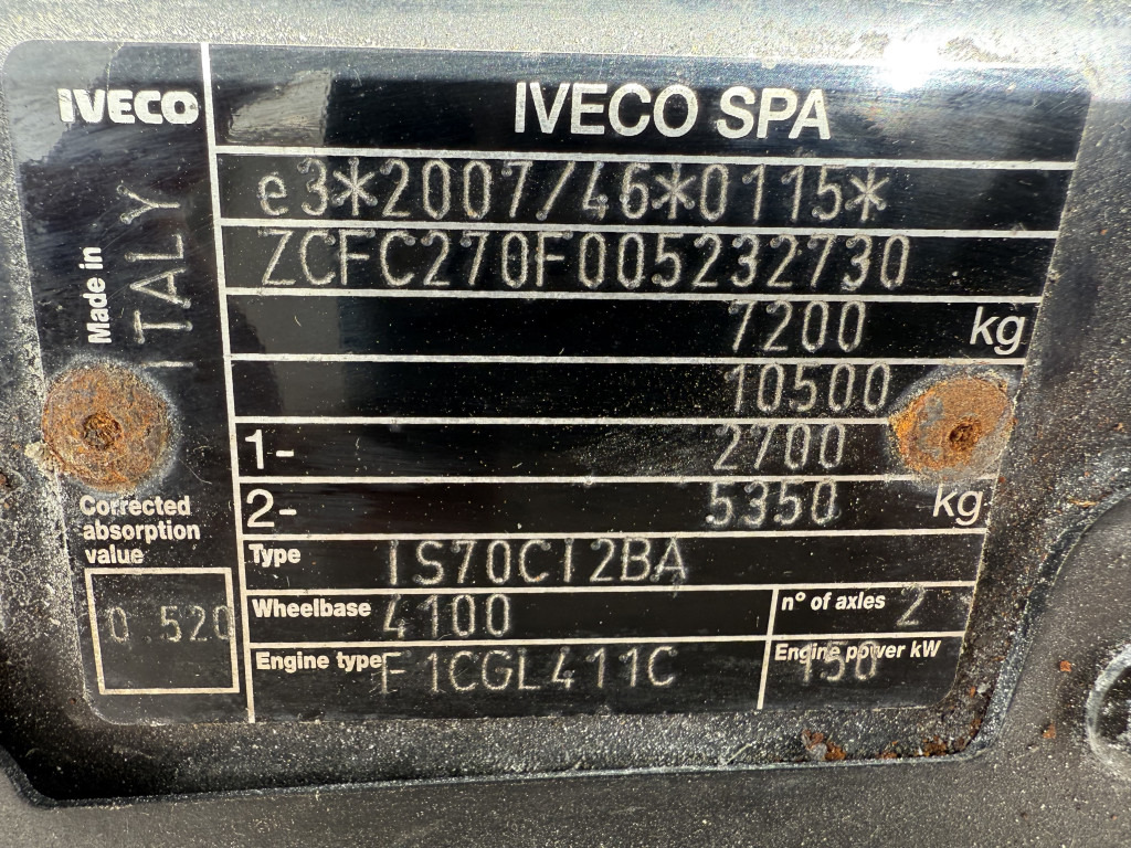 Iveco Daily 72-210 4X4 Thermoking V500Max - Kylbil lastbil: bild 4 Iveco Daily 72-210 4X4 Thermoking V500Max - Kylbil lastbil: bild 4