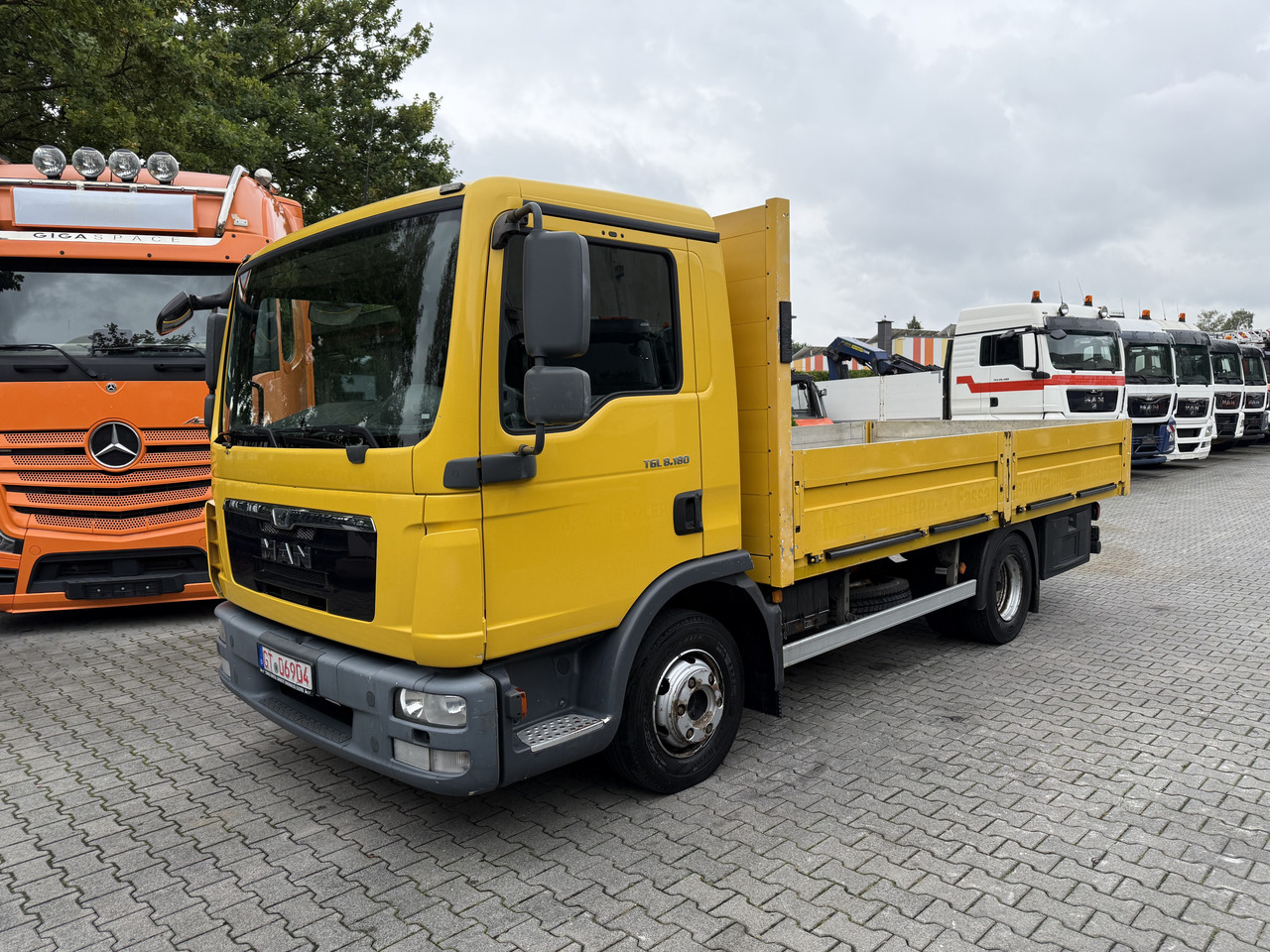 MAN TGL 8.180 BB - Flakbil: bild 1 MAN TGL 8.180 BB - Flakbil: bild 1