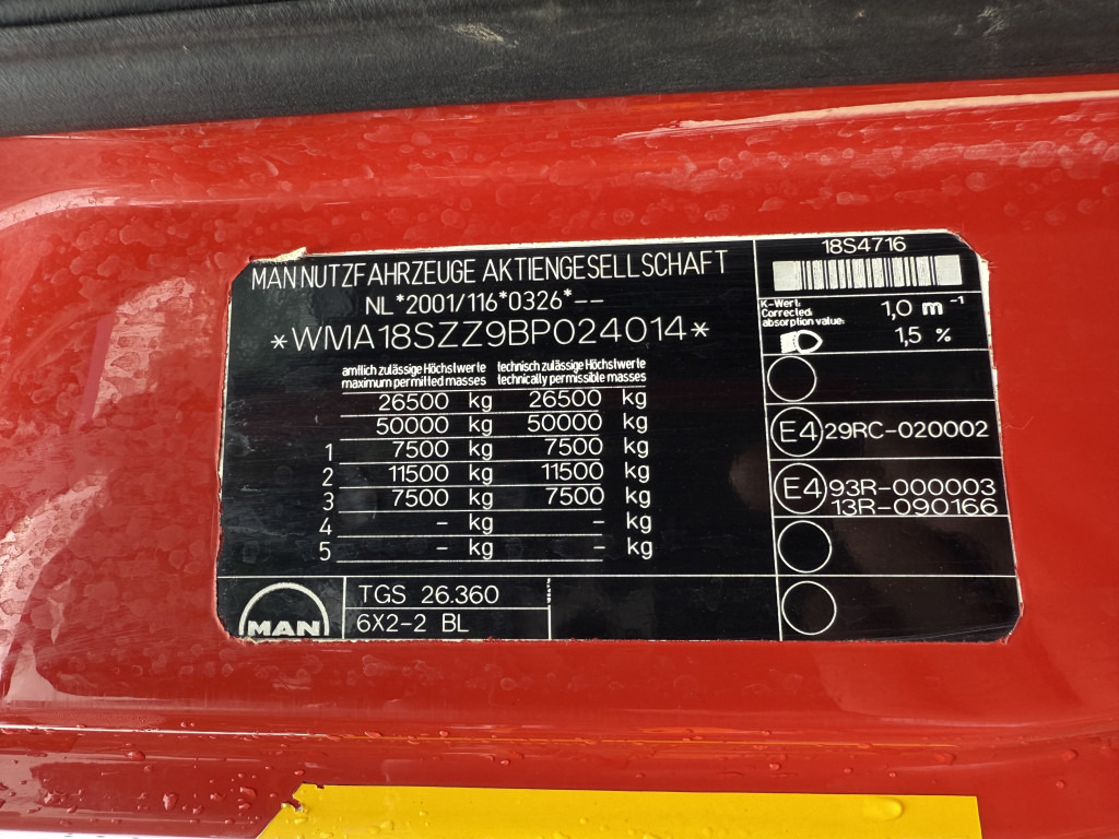 MAN TGS 26.360 6X2 Haken mit Kran HMF 1643Z - Lastväxlare lastbil, Kranbil: bild 4 MAN TGS 26.360 6X2 Haken mit Kran HMF 1643Z - Lastväxlare lastbil, Kranbil: bild 4