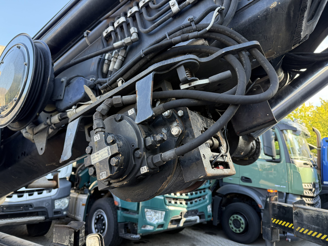 MAN TGX 26.480 6X2 Hiab 422 + Jib + Winde - Kranbil, Flakbil: bild 5 MAN TGX 26.480 6X2 Hiab 422 + Jib + Winde - Kranbil, Flakbil: bild 5