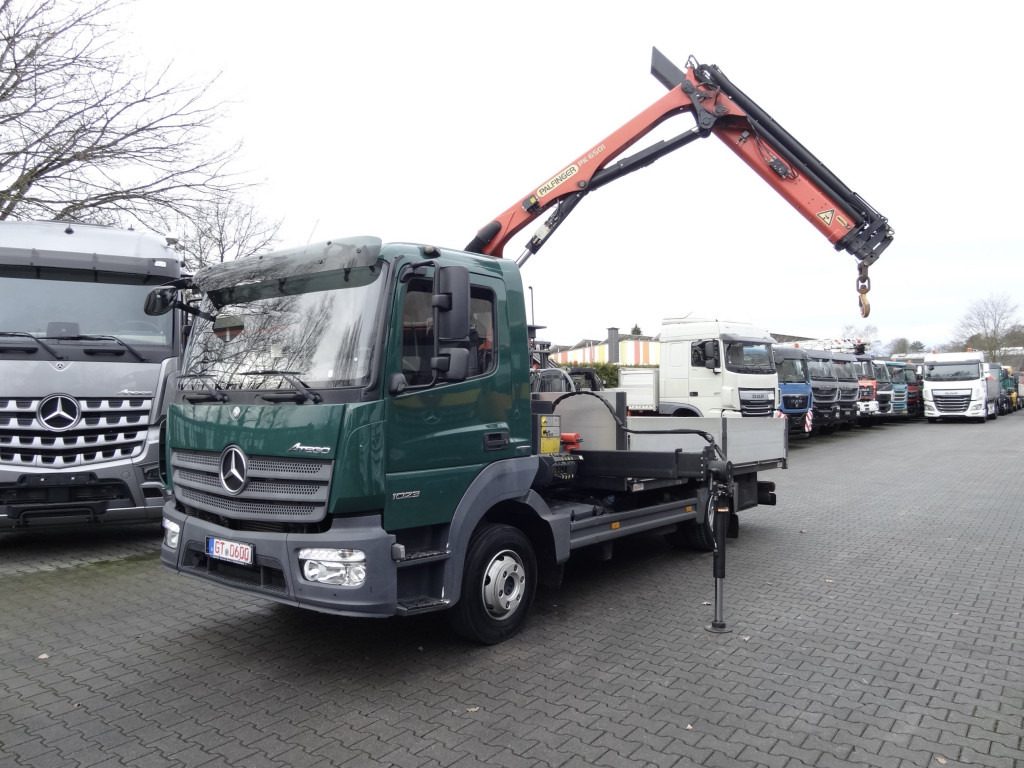 Mercedes-Benz Atego 1023 Palfinger 6501 bis 14.5 Meter - Kranbil, Flakbil: bild 1 Mercedes-Benz Atego 1023 Palfinger 6501 bis 14.5 Meter - Kranbil, Flakbil: bild 1