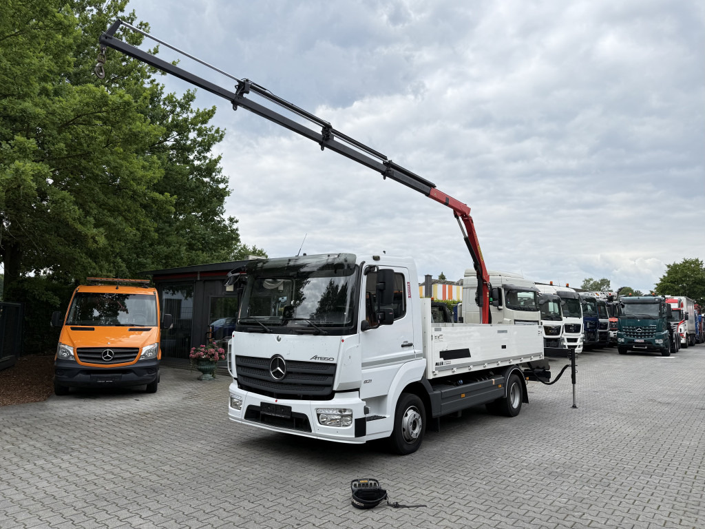 Mercedes-Benz Atego 821 Kran Palfinger PK4200 - Flakbil, Kranbil: bild 1 Mercedes-Benz Atego 821 Kran Palfinger PK4200 - Flakbil, Kranbil: bild 1