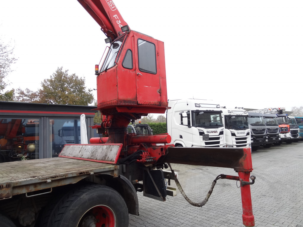Scania R144 460 6X4 Fassi 360 bis 25 Meter - Flakbil, Kranbil: bild 2 Scania R144 460 6X4 Fassi 360 bis 25 Meter - Flakbil, Kranbil: bild 2