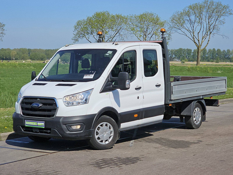 Ford Transit 350 L4 DC Open Laadbak! - Transportbil med flak: bild 2 Ford Transit 350 L4 DC Open Laadbak! - Transportbil med flak: bild 2