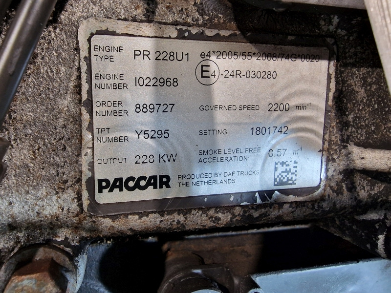 DAF CF PR228 U1 Refuse Spec Engine (Truck) - Motor för Lastbil: bild 2 DAF CF PR228 U1 Refuse Spec Engine (Truck) - Motor för Lastbil: bild 2