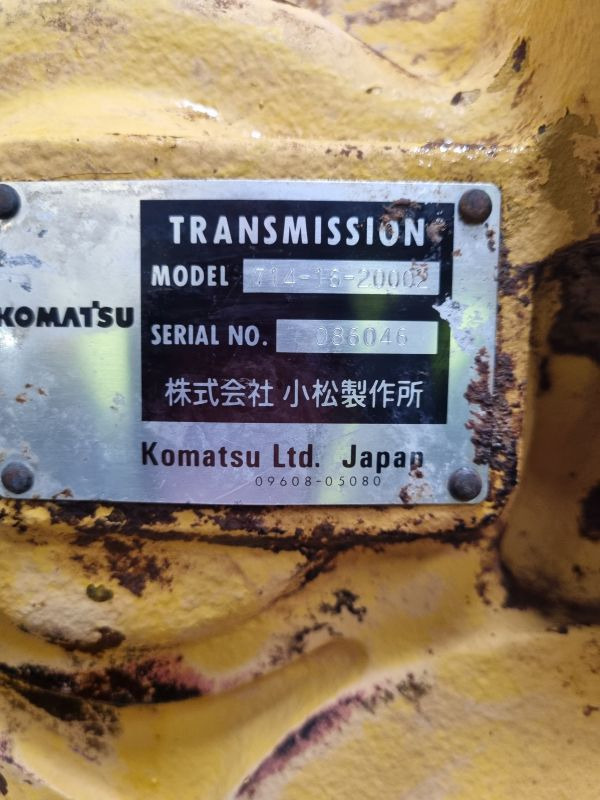 Komatsu 714-16-20002 Gearbox (Plant) - Växellåda för Byggmaskiner: bild 5 Komatsu 714-16-20002 Gearbox (Plant) - Växellåda för Byggmaskiner: bild 5