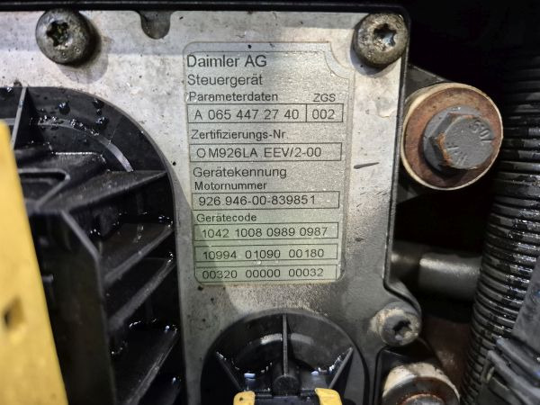 Mercedes Benz OM926LA.EEV/2-03 Econic Spec Engine (Truck) - Motor för Lastbil: bild 2 Mercedes Benz OM926LA.EEV/2-03 Econic Spec Engine (Truck) - Motor för Lastbil: bild 2