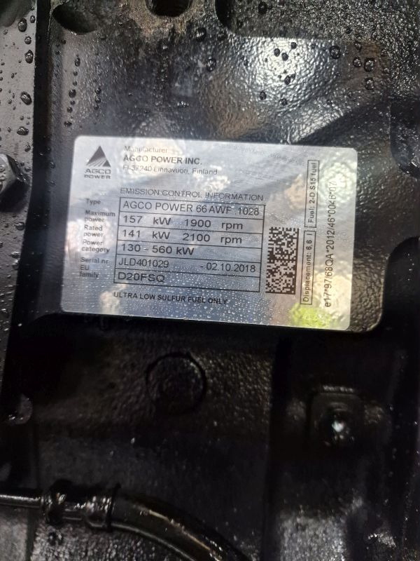 Sisu Agco 66AWF Engine JCB FASTRAC(new) - Motor för Lantbruksmaskiner: bild 2 Sisu Agco 66AWF Engine JCB FASTRAC(new) - Motor för Lantbruksmaskiner: bild 2