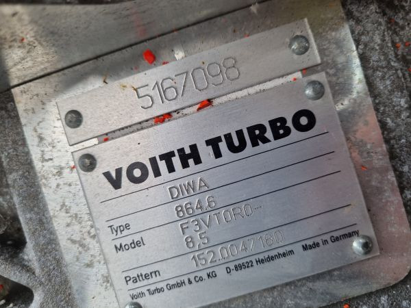 Voith 864.6 F3VTORO-8,5 Gearbox - Växellåda: bild 2 Voith 864.6 F3VTORO-8,5 Gearbox - Växellåda: bild 2