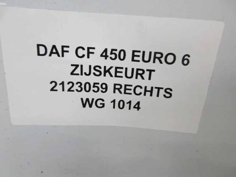 DAF 2123059 // 2123057 ZIJSKEURT DAF CF 450 EURO 6 MODEL 2021 - Ram/ Chassi för Lastbil: bild 4 DAF 2123059 // 2123057 ZIJSKEURT DAF CF 450 EURO 6 MODEL 2021 - Ram/ Chassi för Lastbil: bild 4
