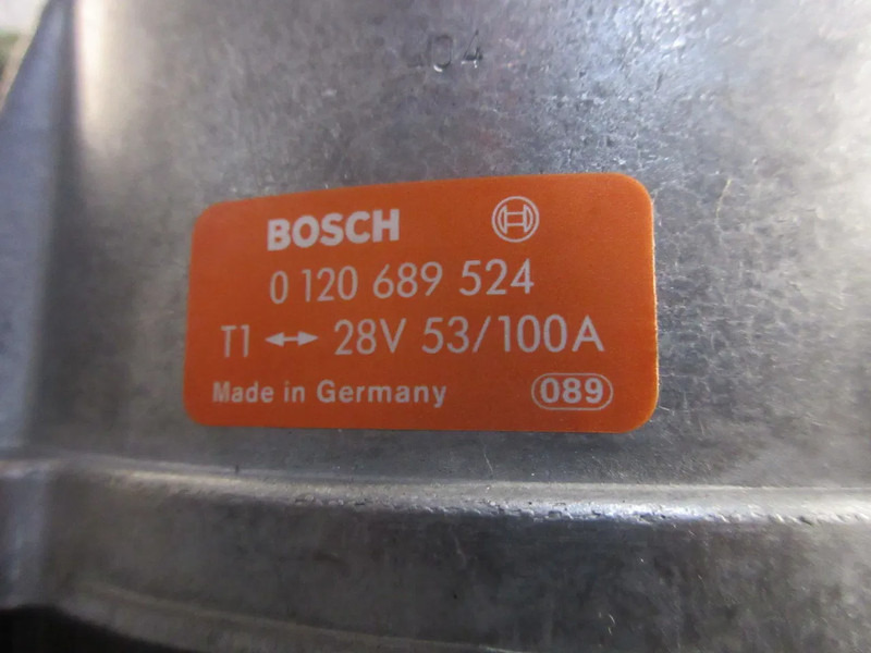 Iveco 0 120 689 524 BOSCH DYNAMO IVECO EURO 2 NIEUWE OP VOORRAAD - Generator för Lastbil: bild 5 Iveco 0 120 689 524 BOSCH DYNAMO IVECO EURO 2 NIEUWE OP VOORRAAD - Generator för Lastbil: bild 5