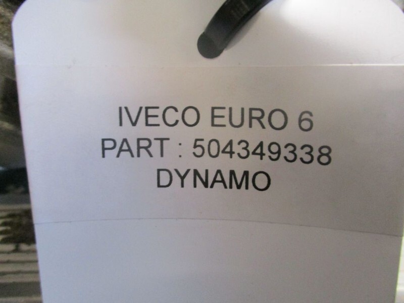 Iveco HIWAY 504349338 DYNAMO EURO 6 - Generator för Lastbil: bild 2 Iveco HIWAY 504349338 DYNAMO EURO 6 - Generator för Lastbil: bild 2