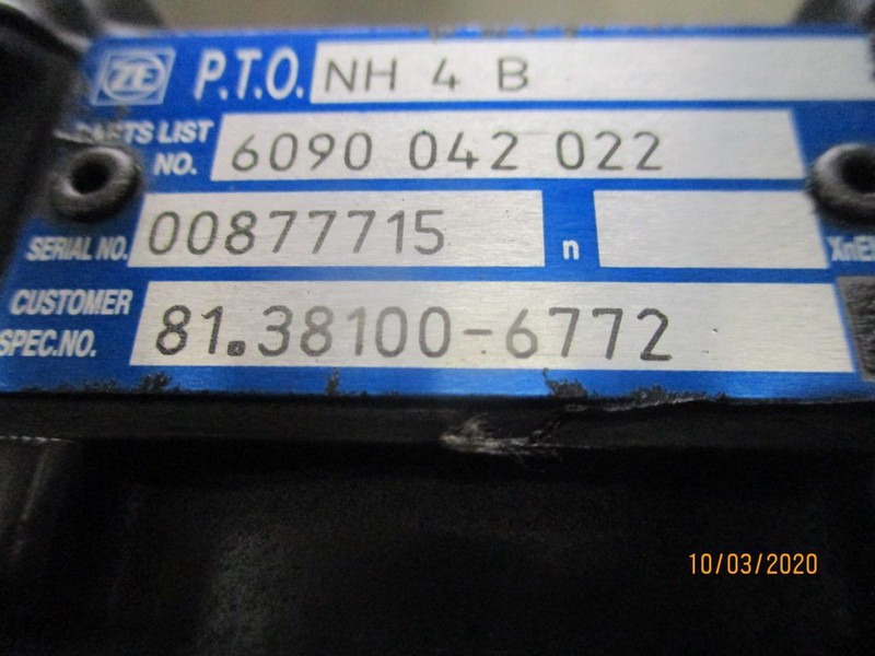 MAN 81.38100-6772 MAN TGS TGX PTO POMP EURO 6 - Hydraulik för Lastbil: bild 2 MAN 81.38100-6772 MAN TGS TGX PTO POMP EURO 6 - Hydraulik för Lastbil: bild 2