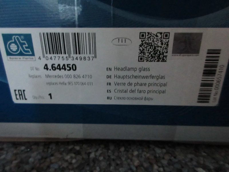 Mercedes-Benz A 000 826 47 10 KOPLAMP GLAS MERCEDES BENZ MP3 EURO 5 NIEUWE !!!! - Strålkastare för Lastbil: bild 3 Mercedes-Benz A 000 826 47 10 KOPLAMP GLAS MERCEDES BENZ MP3 EURO 5 NIEUWE !!!! - Strålkastare för Lastbil: bild 3