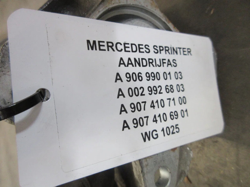 Mercedes-Benz A 907 410 69 01 // A 907 410 71 00 // A 906 990 01 03 // A 002 992 68 03 // AANDIJFAS - Drivaxel för Lastbil: bild 5 Mercedes-Benz A 907 410 69 01 // A 907 410 71 00 // A 906 990 01 03 // A 002 992 68 03 // AANDIJFAS - Drivaxel för Lastbil: bild 5