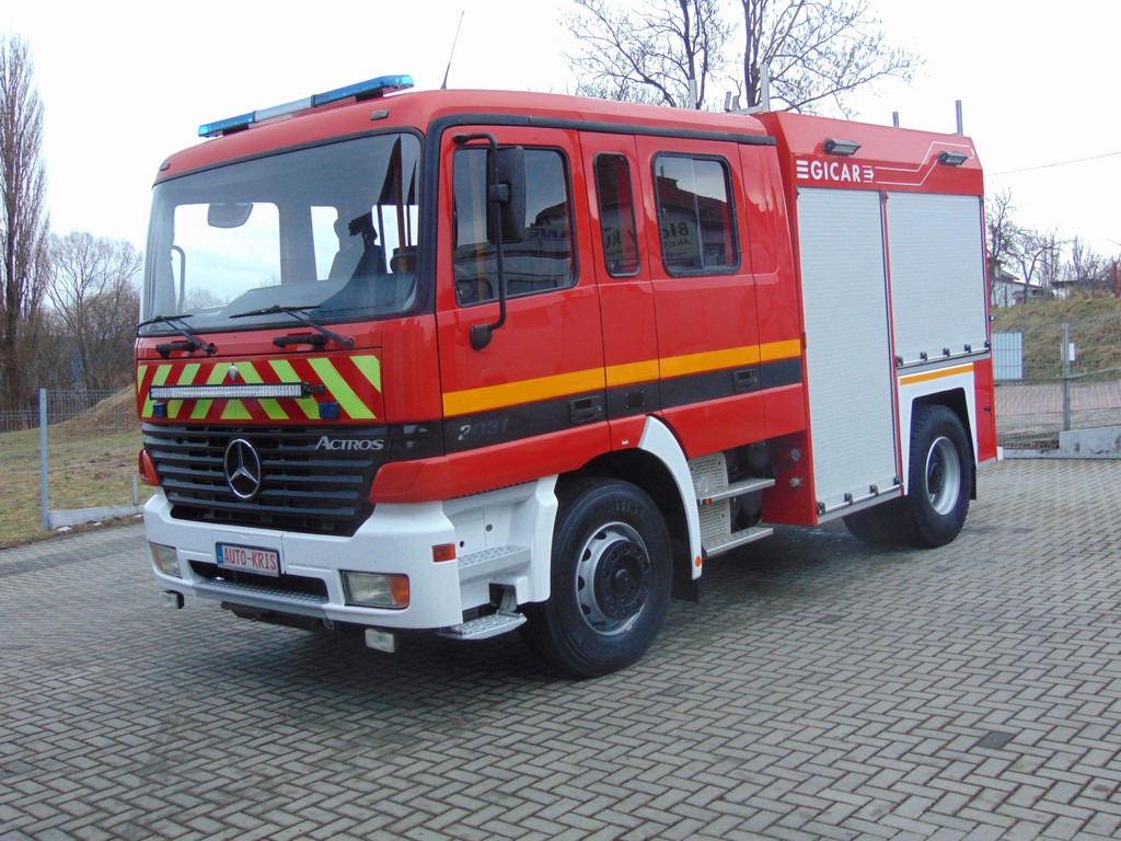 MERCEDES-BENZ Actros 2031 V8 GICAR - Släck/ Räddningsvagn: bild 1 MERCEDES-BENZ Actros 2031 V8 GICAR - Släck/ Räddningsvagn: bild 1