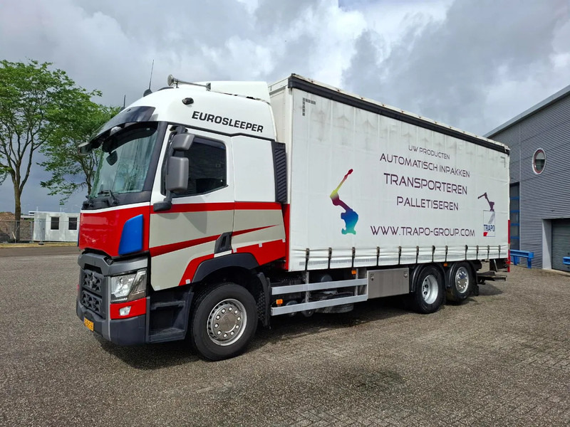 Renault T470 / CLEAN NL TRUCK / TUV:04-11-2025 / SLIDING ROOF / CURTAIN SAILS / SMART TACHO / ACC / LWDS / PLATFORM 2000KG / FRIDGE / AU - Lastbil med skåp: bild 1 Renault T470 / CLEAN NL TRUCK / TUV:04-11-2025 / SLIDING ROOF / CURTAIN SAILS / SMART TACHO / ACC / LWDS / PLATFORM 2000KG / FRIDGE / AU - Lastbil med skåp: bild 1