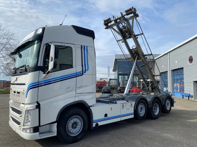 Volvo FH4-500 / 8X2 / VEB+ / DYNAMIC STEERING / FULL-AIR / 2XLIFT+LENKACHSE / TOP CONDITION / ONLY:488030KM / AUTOMATIC / EURO-6 / 201 - Lastbil med kabelsystem: bild 1 Volvo FH4-500 / 8X2 / VEB+ / DYNAMIC STEERING / FULL-AIR / 2XLIFT+LENKACHSE / TOP CONDITION / ONLY:488030KM / AUTOMATIC / EURO-6 / 201 - Lastbil med kabelsystem: bild 1