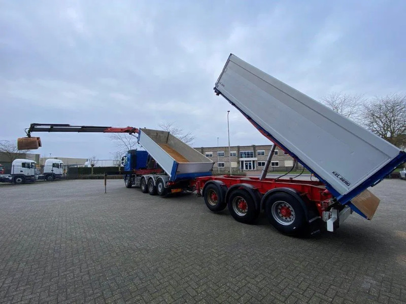 Kranbil Volvo FH4-500 / HMF 3220K-RC / REMOTE / ROTATOR / 3SIDE TIPPER / DYNAMIC STEERING / ONLY:302623 KM / AUTOMATIC / EURO-6 / 2017: bild 5